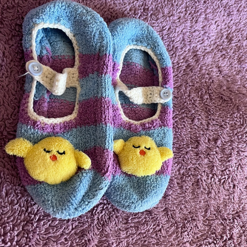 cute womens spring home baby bird slippers/socks